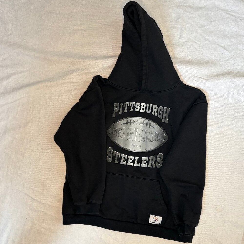 STEELERS CUTOUT HOODIE by GOLF WANG